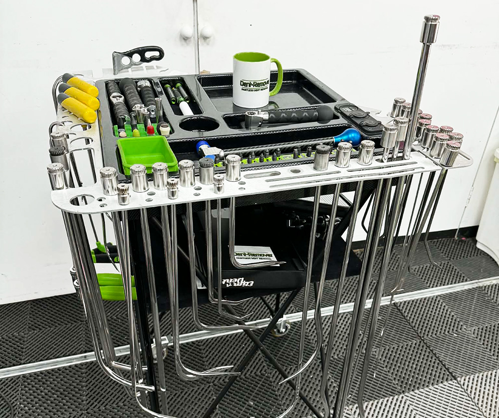 PDR Tools Used For Dent Repairs